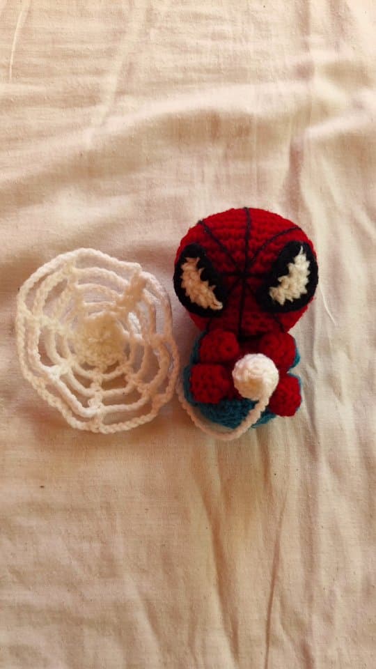Spidey Crochet Plush Doll